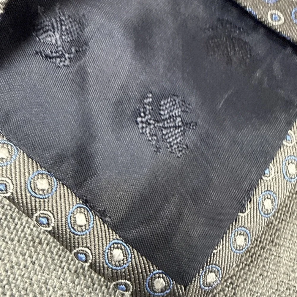 Brooks Brothers Stain Resistant All Silk Polkadot ie Made n Usa
